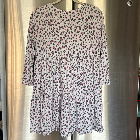 Emerald Leopard Print Tunic - Pink and White - Picture 4 of 6